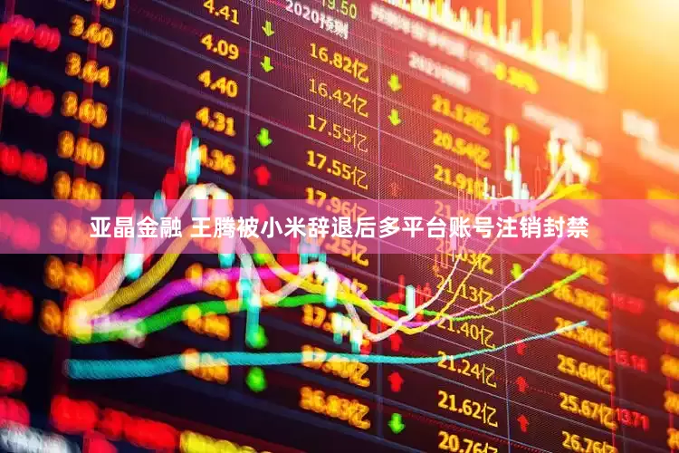 亚晶金融 王腾被小米辞退后多平台账号注销封禁